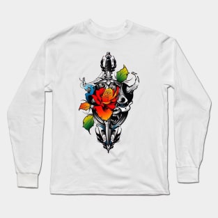 hannya mask Long Sleeve T-Shirt